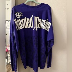 Disney Parks Glow in the Dark Haunted Mansion Ghost Host Spirit Jersey XL